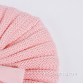 Wintergestrickte Mütze mit Bowknot für Baby